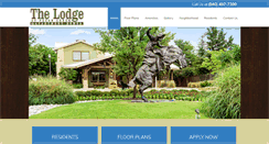 Desktop Screenshot of lodgeatpecancreekapts.com