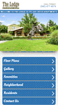 Mobile Screenshot of lodgeatpecancreekapts.com